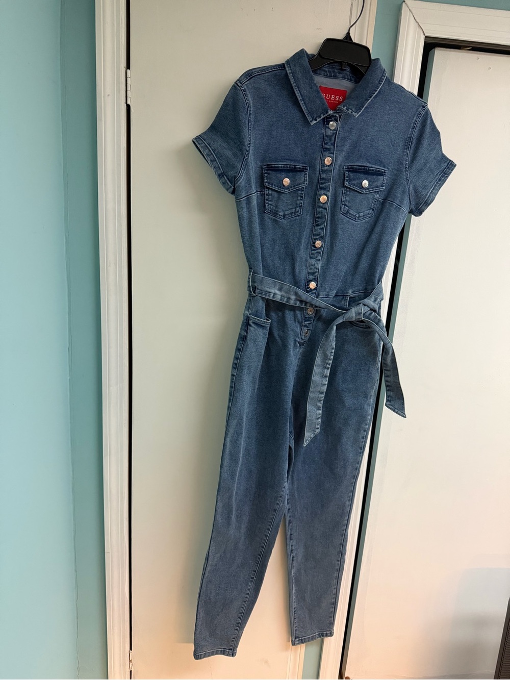 Guess by Marciano Denim Jumpsuit - Blue